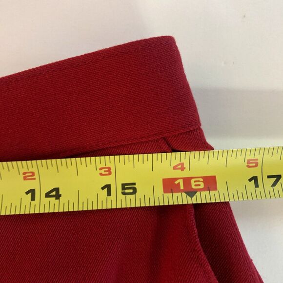 Alfred Dunner Womens Size 14 Red Pants Pockets - Picture 5 of 13